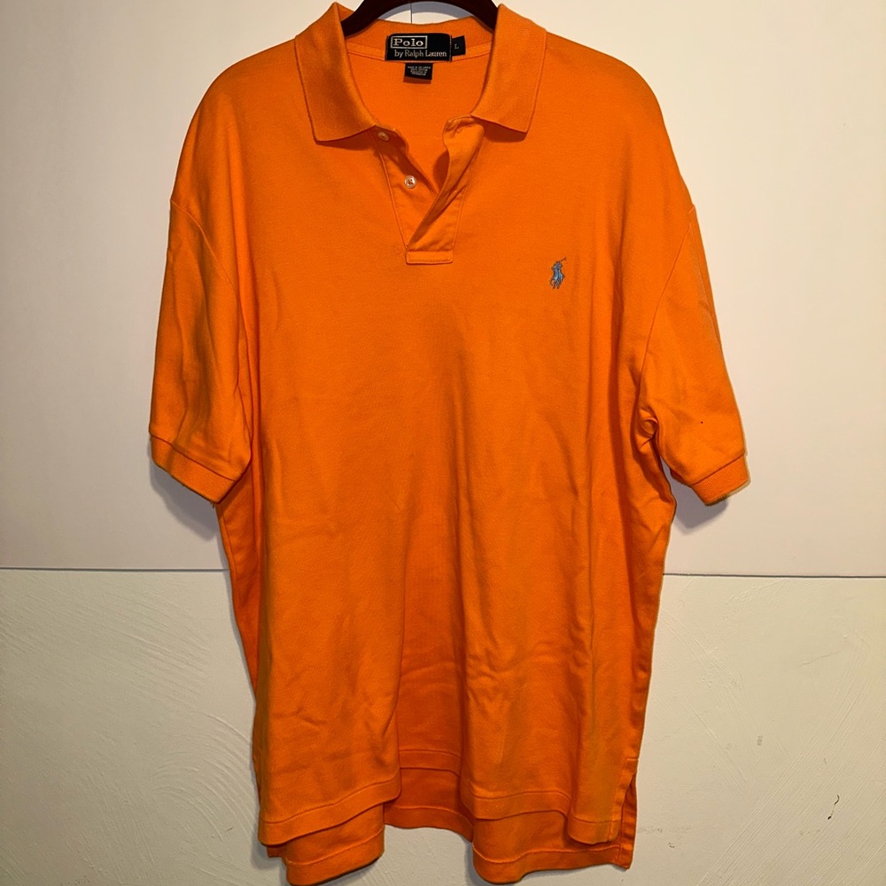 Ralph Lauren Bright Orange Polo Shirt